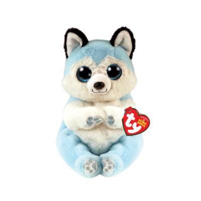 Мягкая игрушка Голубая хаски Thunder 15см Beanie Babies Ty Inc 40540